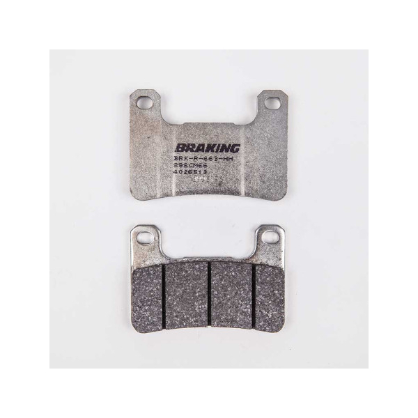 PLAQUETTES DE FREIN SEMI-FRITTÉS PISTE/COMPETITION CM66 BRAKING
