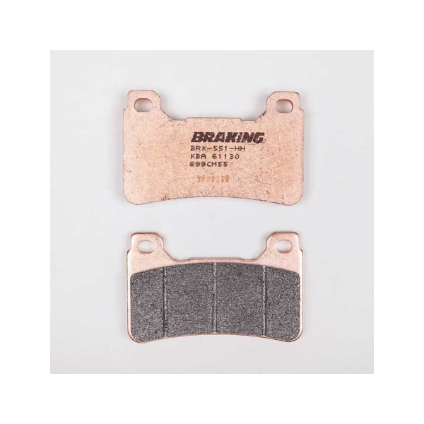 PLAQUETTES DE FREIN FRITTÉS TRAIL/TOURING CM55 BRAKING