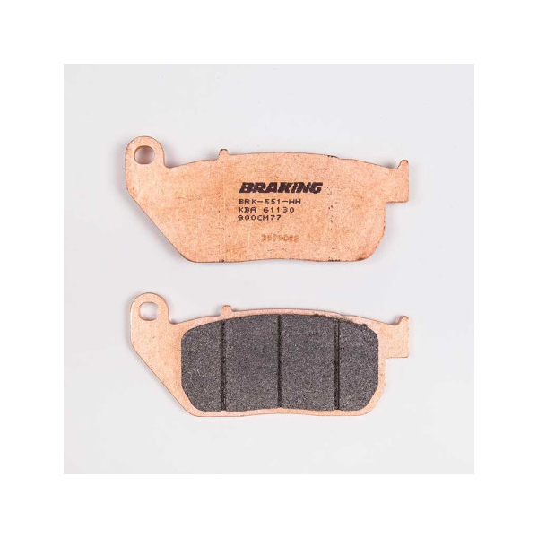 PLAQUETTES DE FREIN FRITTÉS TRAIL/TOURING CM77 BRAKING
