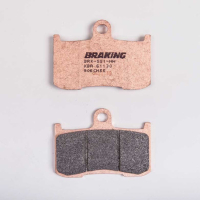 PLAQUETTES DE FREIN FRITTÉS TRAIL/TOURING CM55 BRAKING 