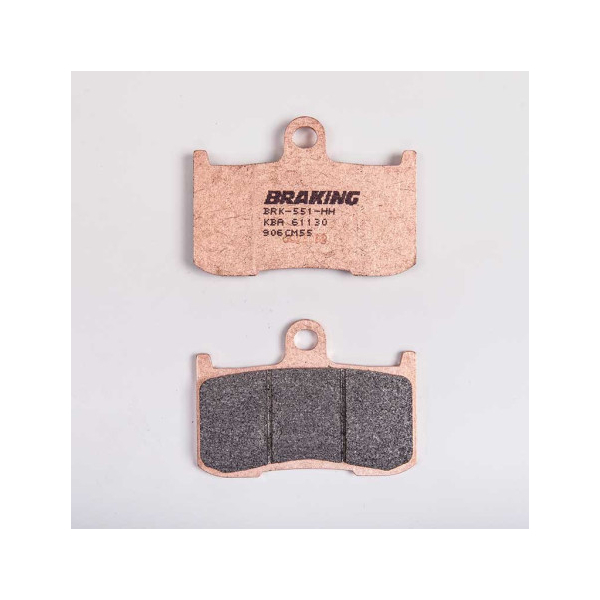 PLAQUETTES DE FREIN FRITTÉS TRAIL/TOURING CM55 BRAKING