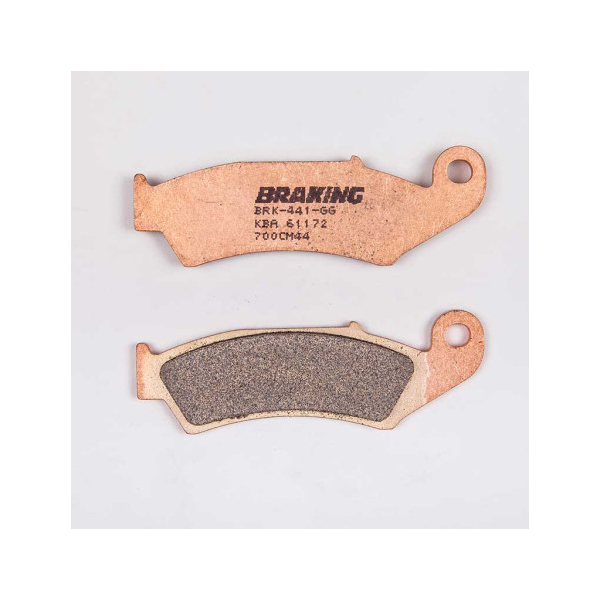 PLAQUETTES DE FREIN FRITTÉS OFFROAD CM44 BRAKING