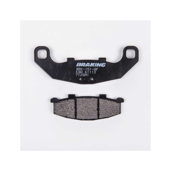 PLAQUETTES DE FREIN SEMI-FRITTÉS ROUTE SM1 BRAKING