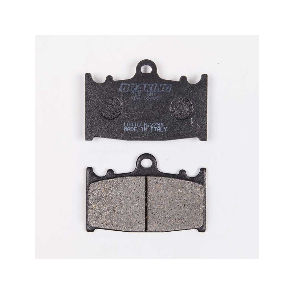 PLAQUETTES DE FREIN SEMI-FRITTÉS ROUTE SM1 BRAKING