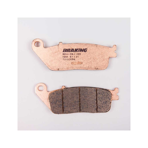 PLAQUETTES DE FREIN FRITTÉS TRAIL/TOURING CM56 BRAKING