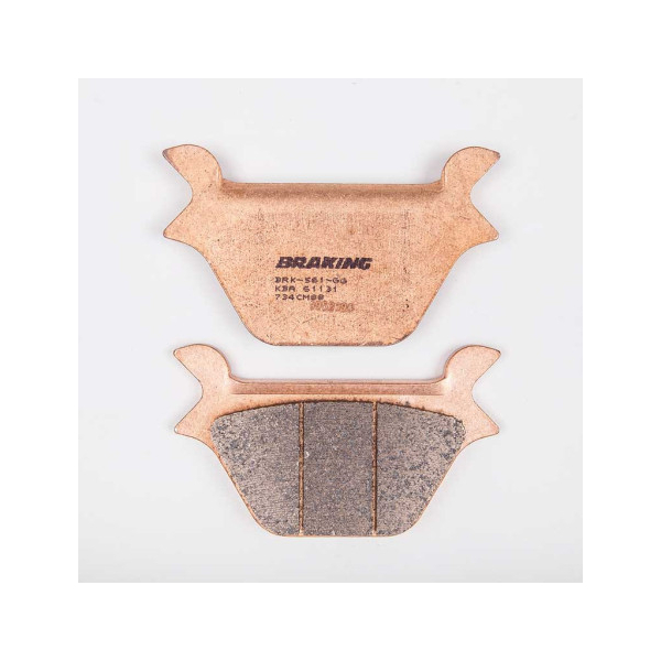 PLAQUETTES DE FREIN FRITTÉS TRAIL/TOURING CM88 BRAKING