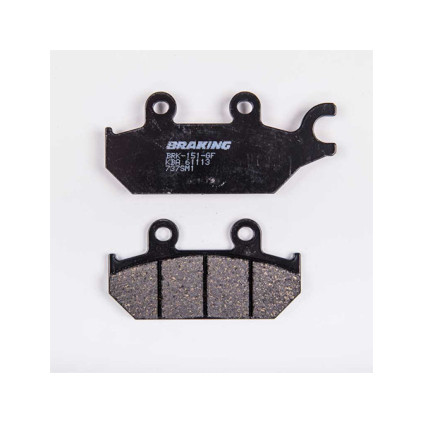 PLAQUETTES DE FREIN SEMI-FRITTÉS ROUTE SM1 BRAKING