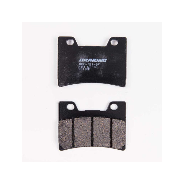 PLAQUETTES DE FREIN SEMI-FRITTÉS ROUTE SM1 BRAKING