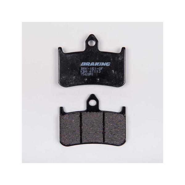 PLAQUETTES DE FREIN SEMI-FRITTÉS ROUTE SM1 BRAKING