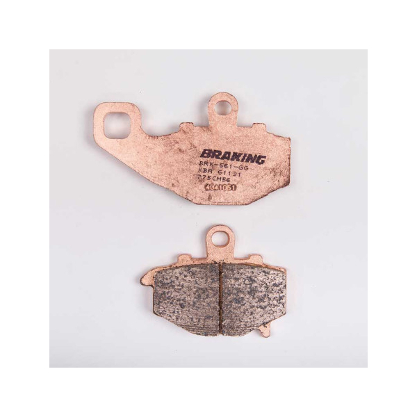 PLAQUETTES DE FREIN FRITTÉS TRAIL/TOURING CM56 BRAKING