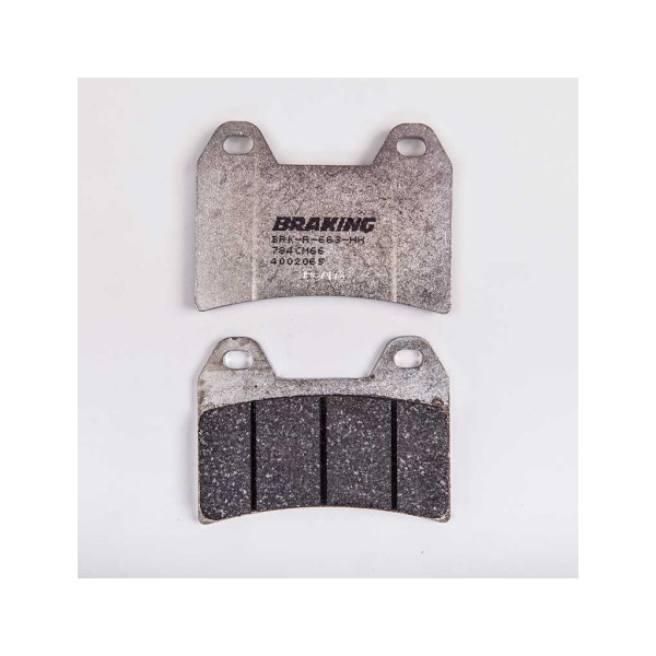 PLAQUETTES DE FREIN SEMI-FRITTÉS PISTE/COMPETITION CM66 BRAKING