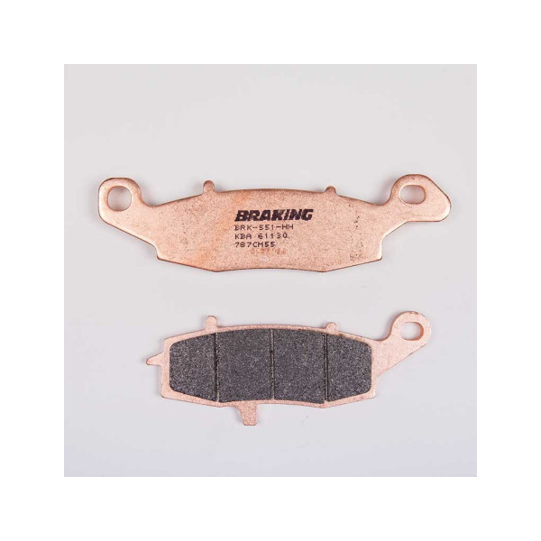 PLAQUETTES DE FREIN FRITTÉS TRAIL/TOURING CM55 BRAKING