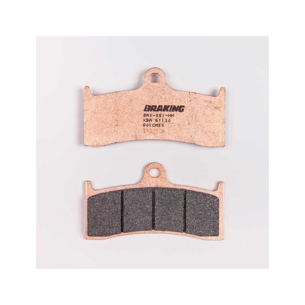 PLAQUETTES DE FREIN FRITTÉS TRAIL/TOURING CM55 BRAKING