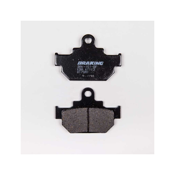 PLAQUETTES DE FREIN SEMI-FRITTÉS ROUTE SM1 BRAKING