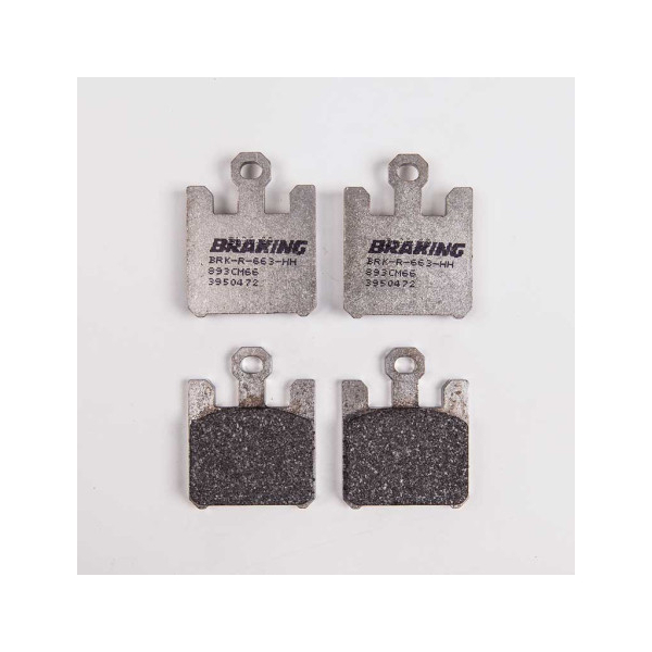 PLAQUETTES DE FREIN SEMI-FRITTÉS PISTE/COMPETITION CM66 BRAKING