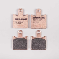 PLAQUETTES DE FREIN FRITTÉS TRAIL/TOURING CM55 BRAKING 