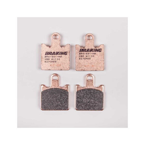 PLAQUETTES DE FREIN FRITTÉS TRAIL/TOURING CM55 BRAKING