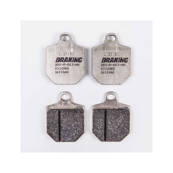 PLAQUETTES DE FREIN SEMI-FRITTÉS PISTE/COMPETITION CM66 BRAKING