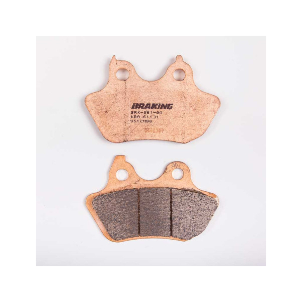 PLAQUETTES DE FREIN FRITTÉS TRAIL/TOURING CM88 BRAKING