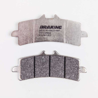 PLAQUETTES DE FREIN SEMI-FRITTÉS PISTE/COMPETITION CM66 BRAKING