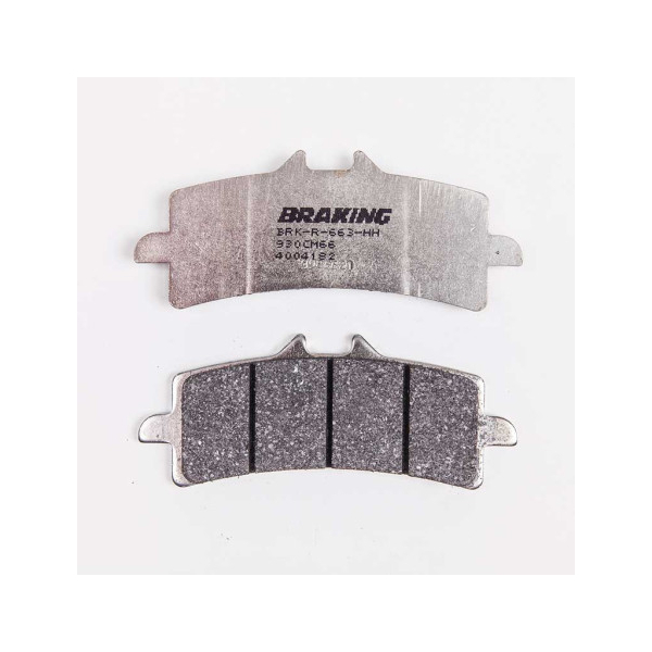 PLAQUETTES DE FREIN SEMI-FRITTÉS PISTE/COMPETITION CM66 BRAKING