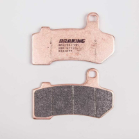 PLAQUETTES DE FREIN FRITTÉS TRAIL/TOURING CM77 BRAKING 