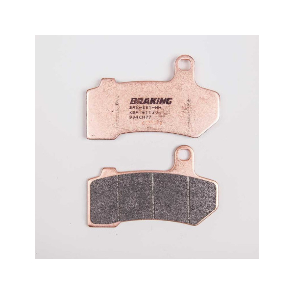 PLAQUETTES DE FREIN FRITTÉS TRAIL/TOURING CM77 BRAKING
