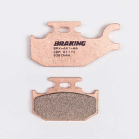 PLAQUETTES DE FREIN FRITTÉS OFFROAD CM44 BRAKING 