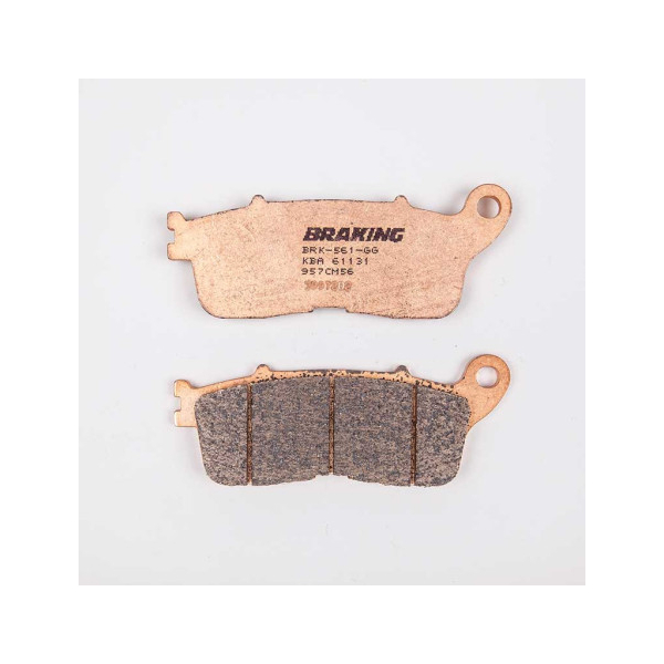 PLAQUETTES DE FREIN FRITTÉS TRAIL/TOURING CM56 BRAKING