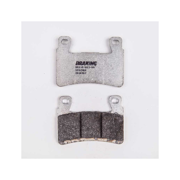 PLAQUETTES DE FREIN SEMI-FRITTÉS PISTE/COMPETITION CM66 BRAKING