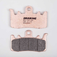PLAQUETTES DE FREIN FRITTÉS TRAIL/TOURING CM55 BRAKING