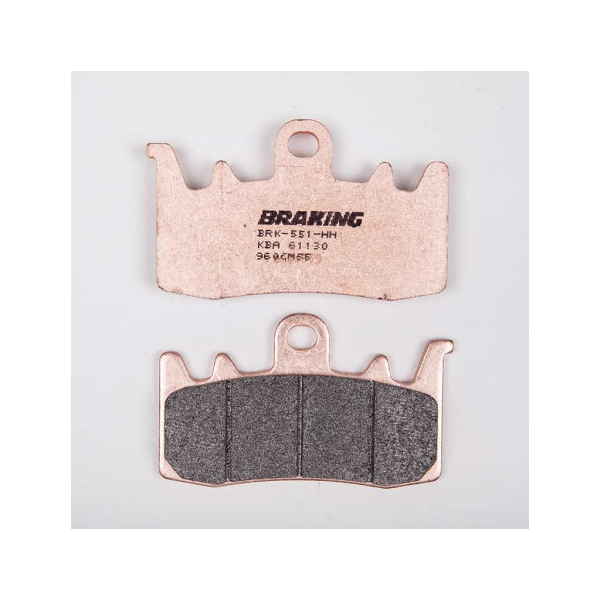 PLAQUETTES DE FREIN FRITTÉS TRAIL/TOURING CM55 BRAKING