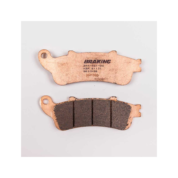 PLAQUETTES DE FREIN FRITTÉS TRAIL/TOURING CM56 BRAKING