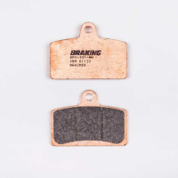 PLAQUETTES DE FREIN FRITTÉS TRAIL/TOURING CM55 BRAKING 