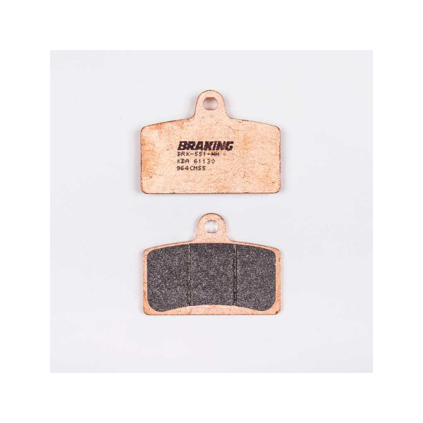 PLAQUETTES DE FREIN FRITTÉS TRAIL/TOURING CM55 BRAKING