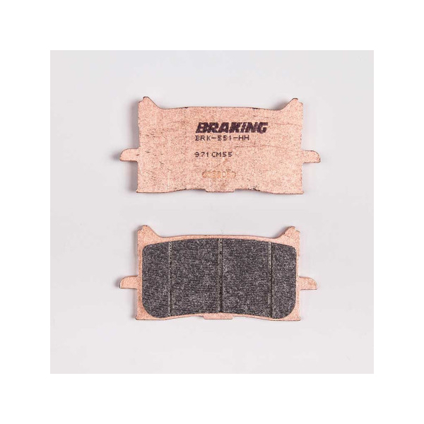 PLAQUETTES DE FREIN FRITTÉS TRAIL/TOURING CM55 BRAKING