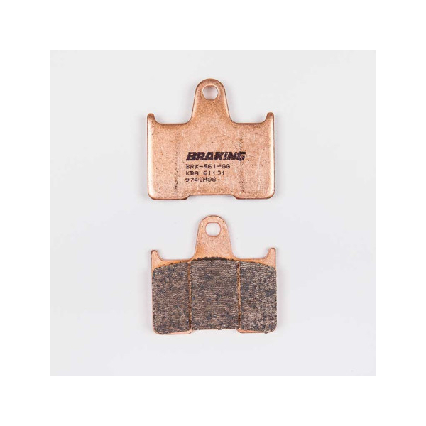 PLAQUETTES DE FREIN FRITTÉS TRAIL/TOURING CM88 BRAKING
