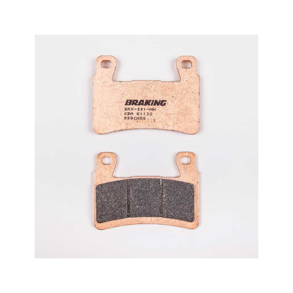 PLAQUETTES DE FREIN FRITTÉS TRAIL/TOURING CM55 BRAKING