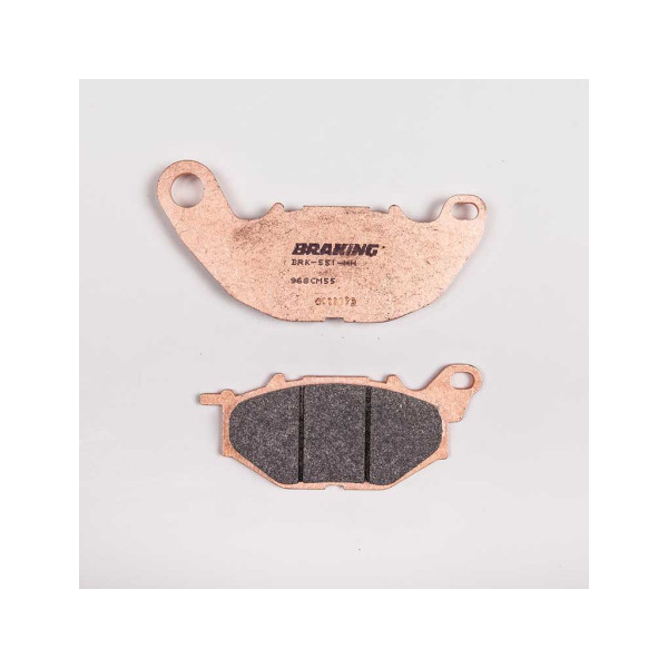 PLAQUETTES DE FREIN FRITTÉS TRAIL/TOURING CM55 BRAKING