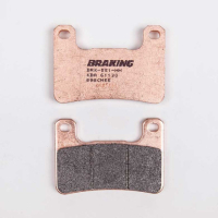 PLAQUETTES DE FREIN FRITTÉS TRAIL/TOURING CM55 BRAKING 