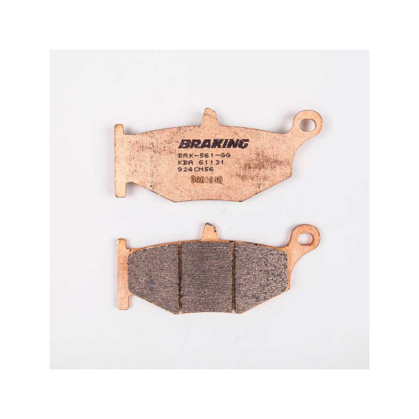 PLAQUETTES DE FREIN FRITTÉS TRAIL/TOURING CM56 BRAKING