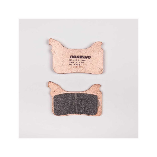 PLAQUETTES DE FREIN FRITTÉS TRAIL/TOURING CM55 BRAKING