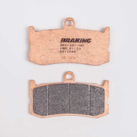 PLAQUETTES DE FREIN FRITTÉS TRAIL/TOURING CM55 BRAKING