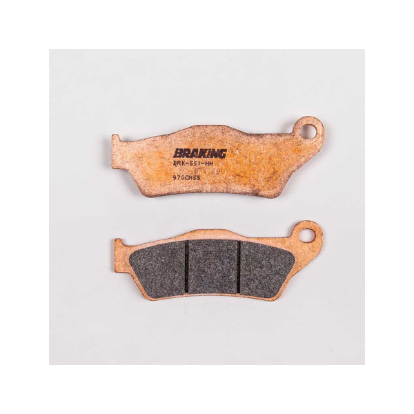 PLAQUETTES DE FREIN FRITTÉS TRAIL/TOURING CM55 BRAKING