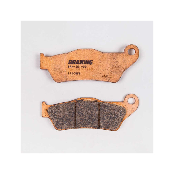 PLAQUETTES DE FREIN FRITTÉS TRAIL/TOURING CM56 BRAKING