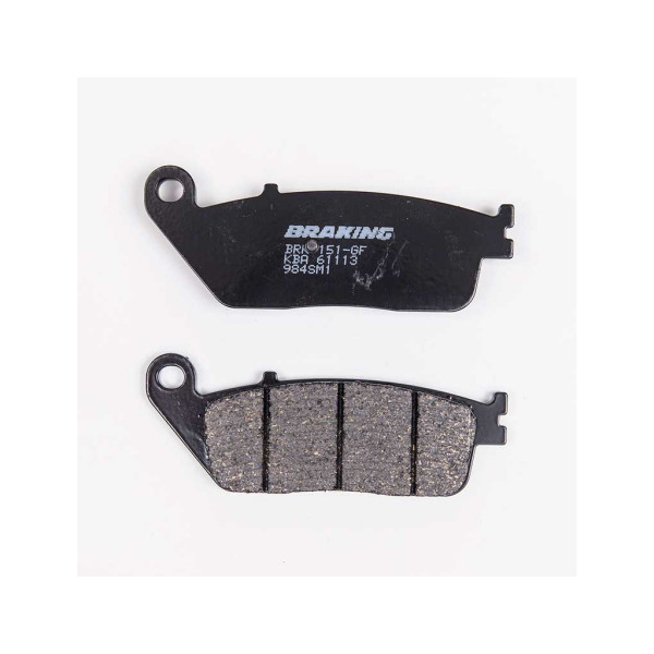 PLAQUETTES DE FREIN SEMI-FRITTÉS ROUTE SM1 BRAKING