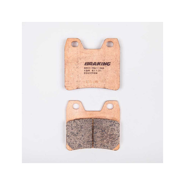 PLAQUETTES DE FREIN FRITTÉS TRAIL/TOURING CM56 BRAKING