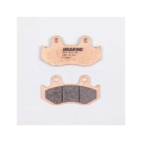 PLAQUETTES DE FREIN FRITTÉS TRAIL/TOURING P30 BRAKING