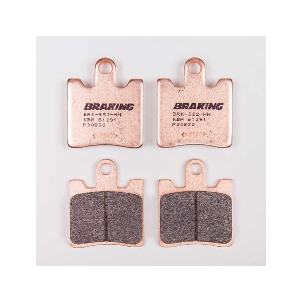 PLAQUETTES DE FREIN FRITTÉS TRAIL/TOURING P30 BRAKING