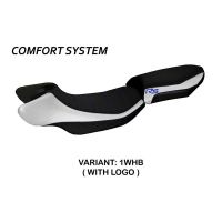 HOUSSE DE SELLE COMPATIBLE BMW R 1200 RS (15-19) MODÈLE AURELIA COLOR RS - Couleur : NOIR, Type : CONFORT, Logo : SANS LOGO